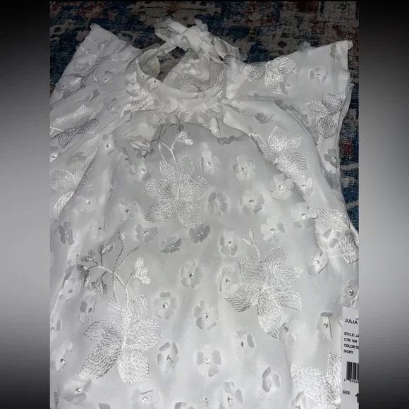 JULIA JORDAN Sequin Long Sleeve Shift Dress size 10 - Picture 6 of 6